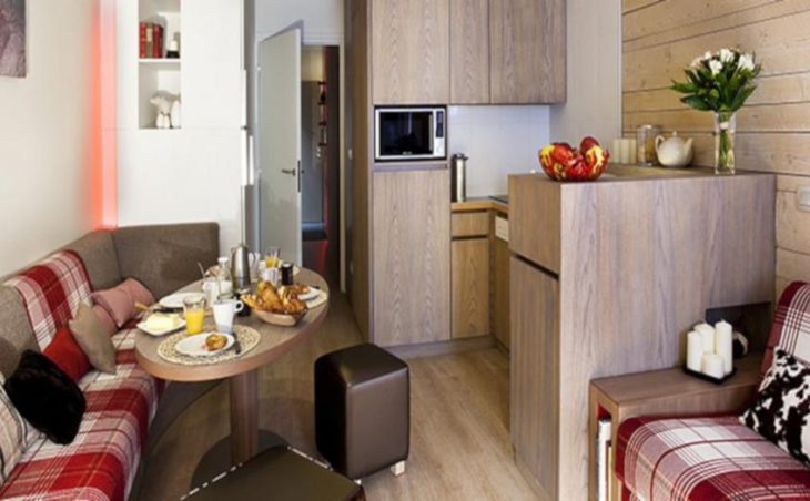 Residence Les Crozats Apartments, Avoriaz, Kitchen